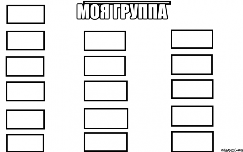 моя группа , Мем  Мой класс