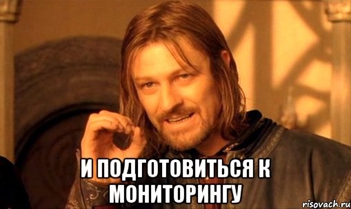  и подготовиться к мониторингу, Мем Нельзя просто так взять и (Боромир мем)