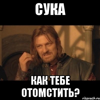 Сука КАК Тебе отомстить?, Мем Нельзя просто взять