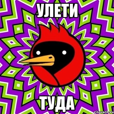улети туда, Мем Омская птица