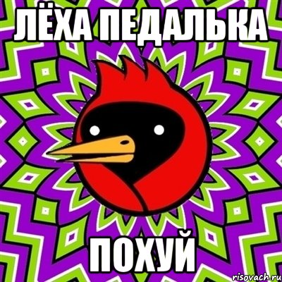 лёха педалька похуй, Мем Омская птица