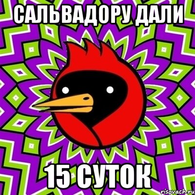 сальвадору дали 15 суток, Мем Омская птица