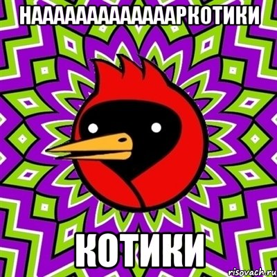 наааааааааааааркотики котики, Мем Омская птица