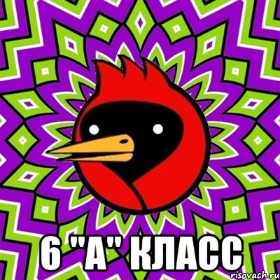  6 "а" класс, Мем Омская птица