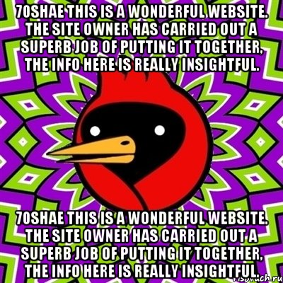 70shaE This is a wonderful website. The site owner has carried out a superb job of putting it together, the info here is really insightful. 70shaE This is a wonderful website. The site owner has carried out a superb job of putting it together, the info here is really insightful., Мем Омская птица