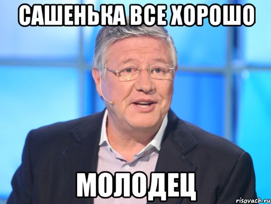 сашенька все хорошо молодец, Мем Орлов