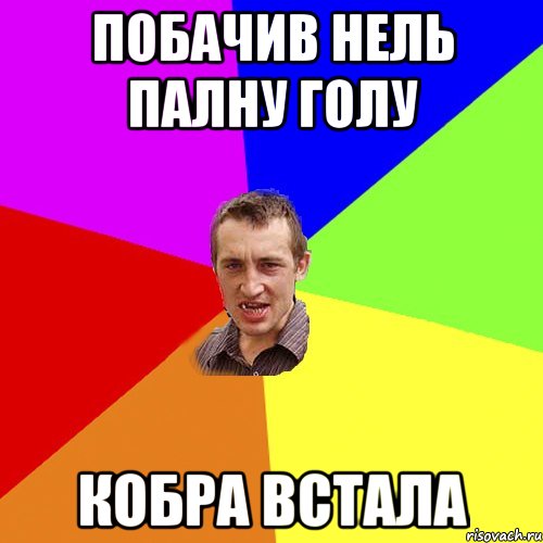 Побачив Нель Палну голу Кобра встала, Мем Чоткий паца