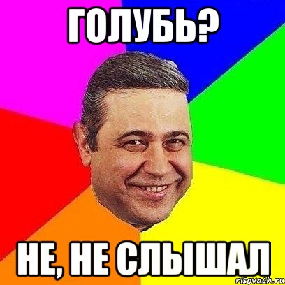 голубь? не, не слышал, Мем Петросяныч