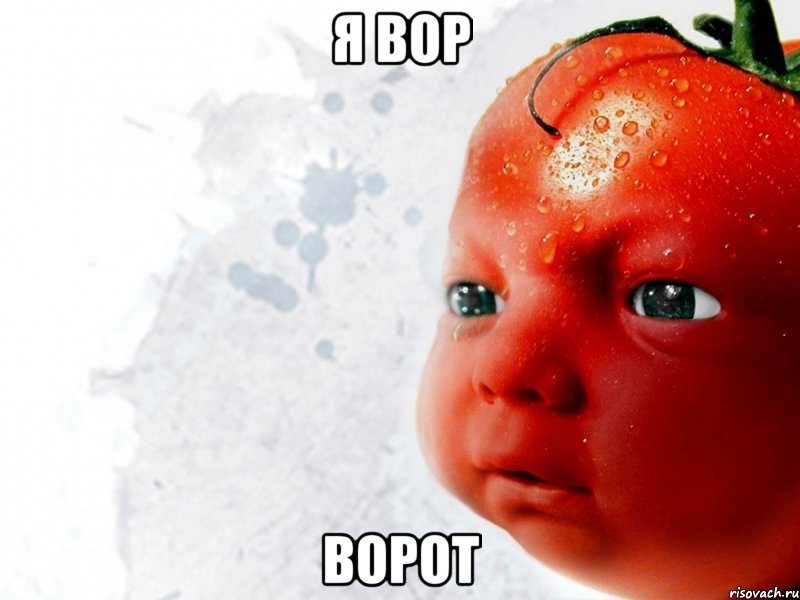 я вор ворот, Мем Помидор