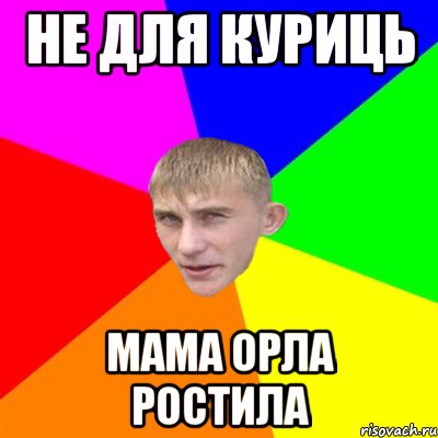НЕ ДЛЯ КУРИЦЬ МАМА ОРЛА РОСТИЛА