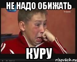 не надо обижать куру, Мем  Сашок Фокин