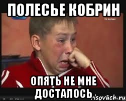 полесье кобрин опять не мне досталось