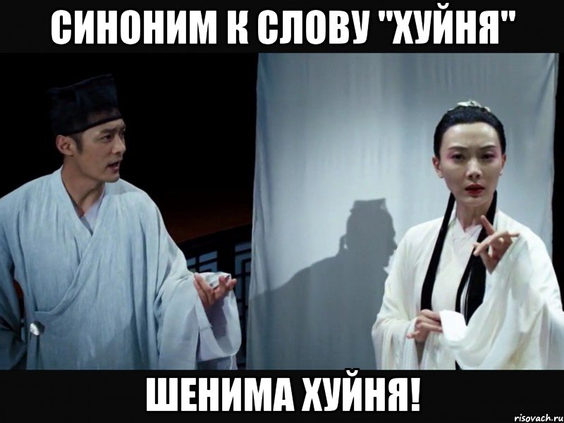 Синоним к слову "хуйня" шенима хуйня!, Мем Шинима хуйня