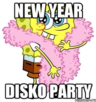 New year Disko party