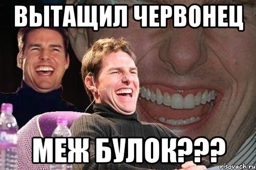 вытащил червонец меж булок???, Мем том круз