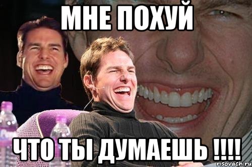 мне похуй что ты думаешь !!!, Мем том круз