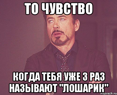 то чувство когда тебя уже 3 раз называют "лошарик", Мем твое выражение лица