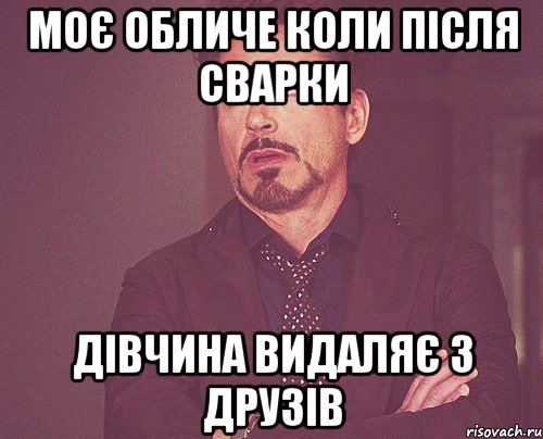 моє обличе коли після сварки дівчина видаляє з друзів, Мем твое выражение лица