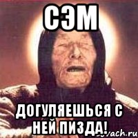сэм догуляешься с ней пизда!, Мем Ванга (цвет)