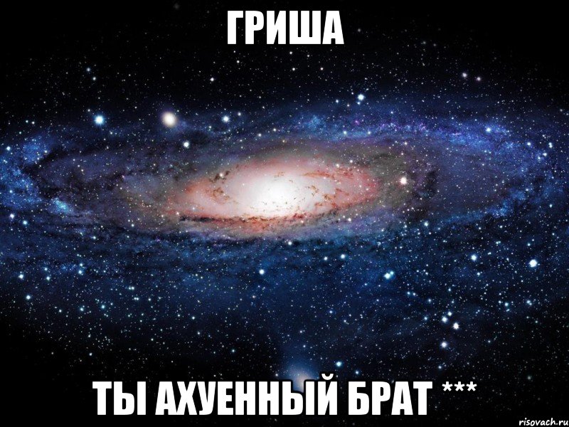 Гриша ты ахуенный брат ***, Мем Вселенная