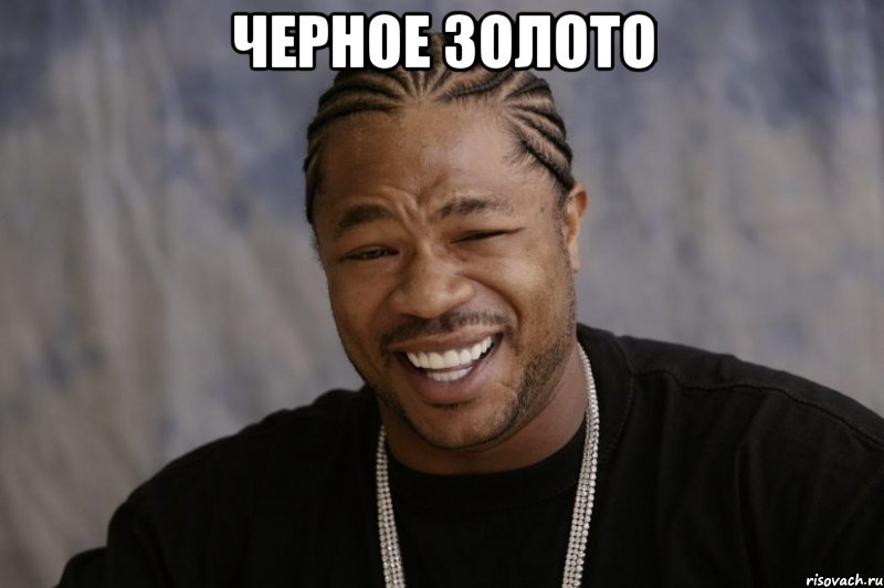 Черное золото , Мем Xzibit