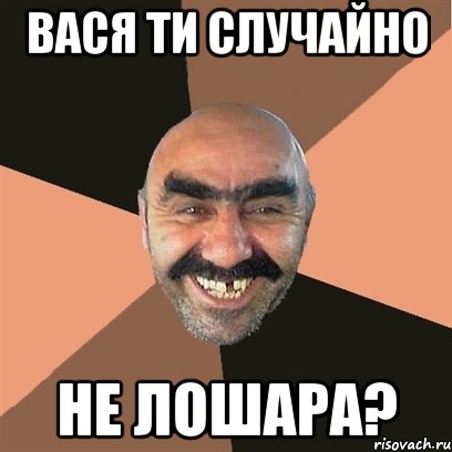 вася ти случайно не лошара?, Мем Я твой дом труба шатал