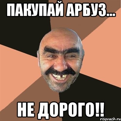 Пакупай арбуз... не дорого!!, Мем Я твой дом труба шатал