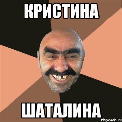 КРИСТИНА ШАТАЛИНА, Мем Я твой дом труба шатал