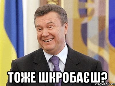  тоже шкробаєш?, Мем Янукович