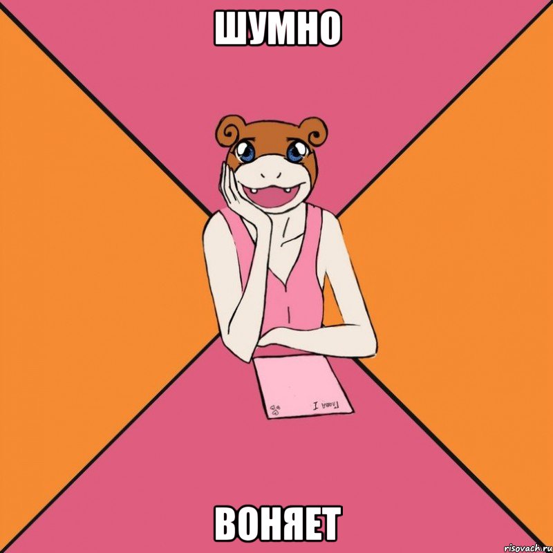 шумно воняет