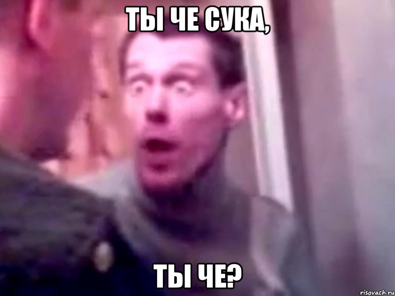 ты че сука, ты че?, Мем Запили