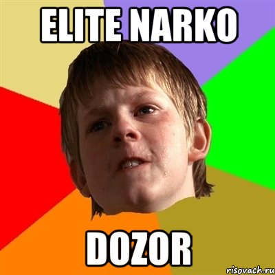 elite narko dozor, Мем Злой школьник