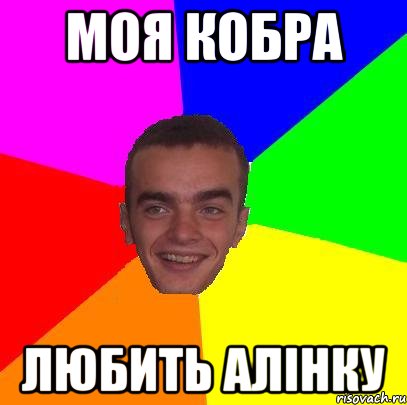 моя кобра любить Алінку
