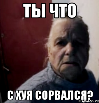 Ты что с хуя сорвался?, Мем аносова вал