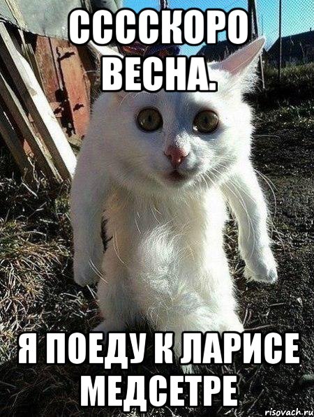 Сссскоро весна. я поеду к Ларисе медсетре