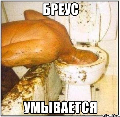 БРЕУС УМЫВАЕТСЯ, Мем Дайвер