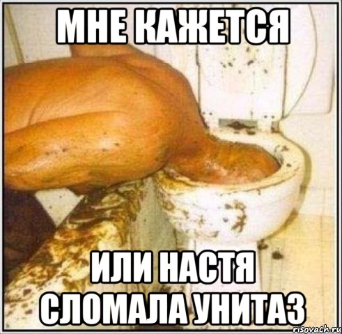 Мне кажется или Настя сломала унитаз, Мем Дайвер