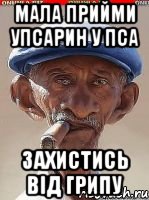 Мала прийми упсарин у пса Захистись від грипу