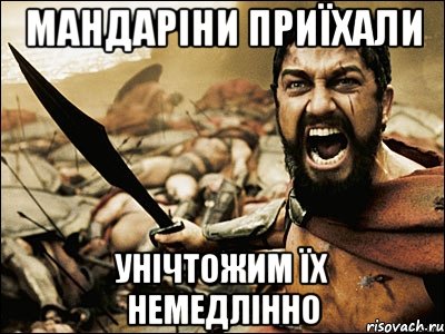 Мандаріни приїхали унічтожим їх немедлінно, Мем Это Спарта