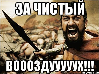 За чистый Воооздууууух!!!, Мем Это Спарта