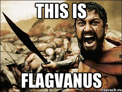 This is FLAGVANUS, Мем Это Спарта