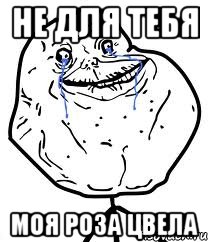 не для тебя моя роза цвела, Мем Forever Alone