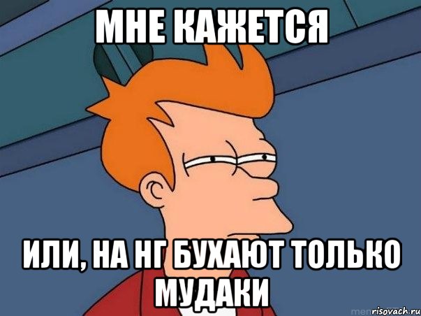 мне кажется или, на нг бухают только мудаки, Мем  Фрай (мне кажется или)