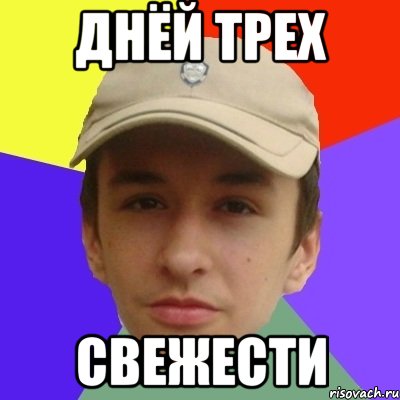 Днёй трех свежести