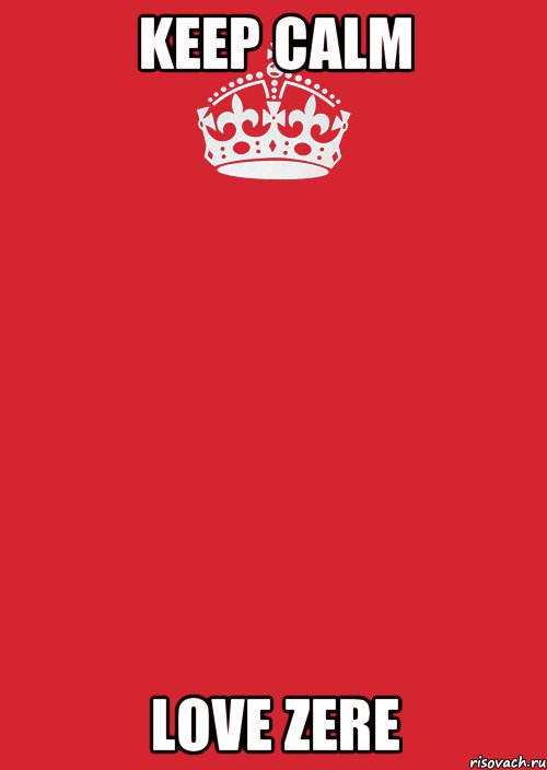 Keep calm Love Zere, Комикс Keep Calm 3
