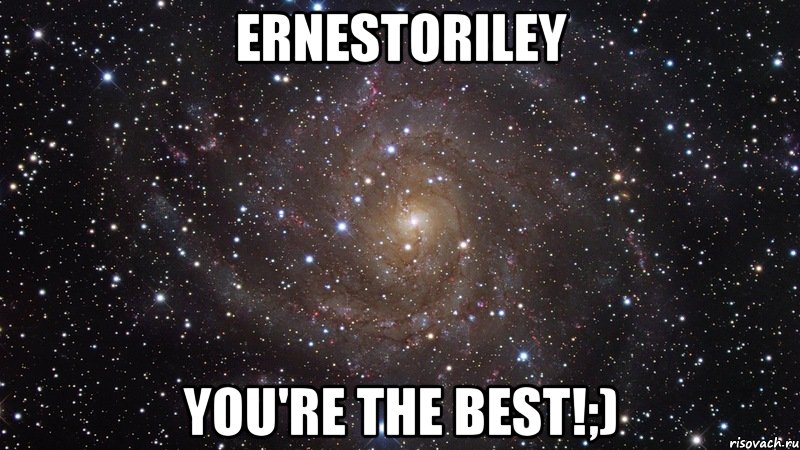 ErnestoRiley you're the best!;), Мем  Космос (офигенно)