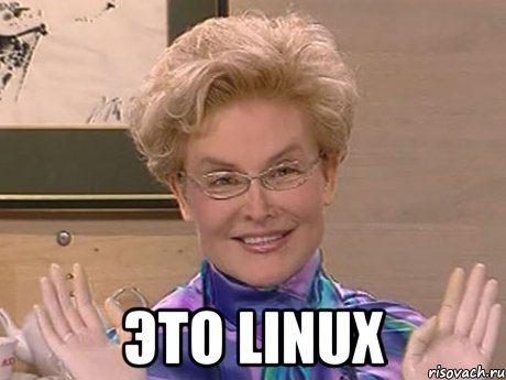  ЭТО LINUX, Мем Елена Малышева