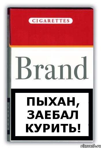 ПЫХАН, ЗАЕБАЛ КУРИТЬ!, Комикс Минздрав
