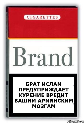 брат ИСЛАМ предуприждает курение вредит вашим АРМЯНСКИМ мозгам, Комикс Минздрав