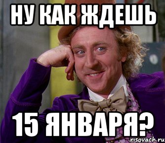 Ну как ждешь 15 января?, Мем мое лицо